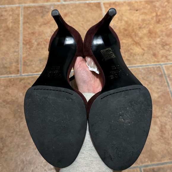 Vince Adley Suede Ankle Strap Sandal - Picture 7 of 8